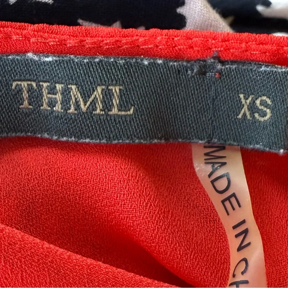 Printed Color-Block Top - Picture 2 of 2